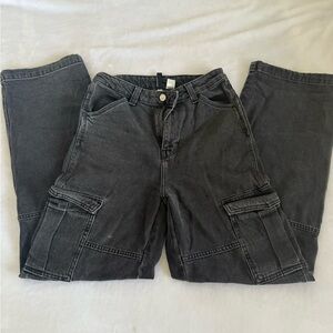 Dark Gray Cargo Pants